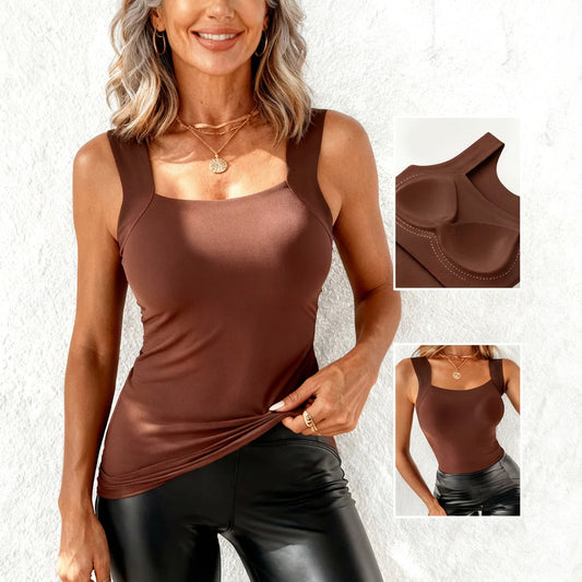 Evellior's Built In Comfort Bra Tanktop